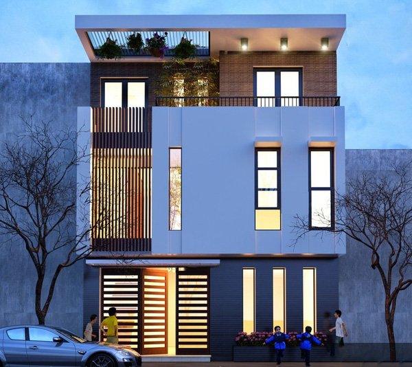 Mẫu nhà ống 3 tầng hiện đại đáng đồng tiền bát gạo gia chủ thích mê
